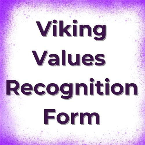 Viking Values Recognition Form